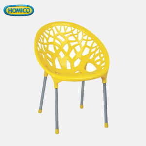 Tree Pure Plastice Chair Yellow